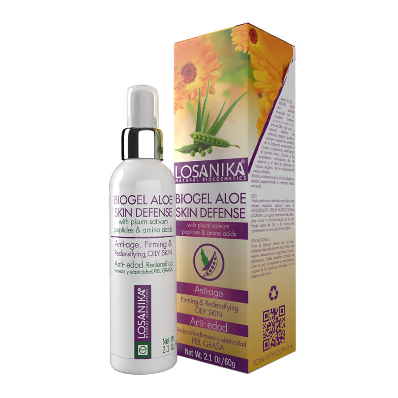 Biogel Aloe Skin Defense with Pisum Sativum Peptides and Amino Acids 2.1 oz